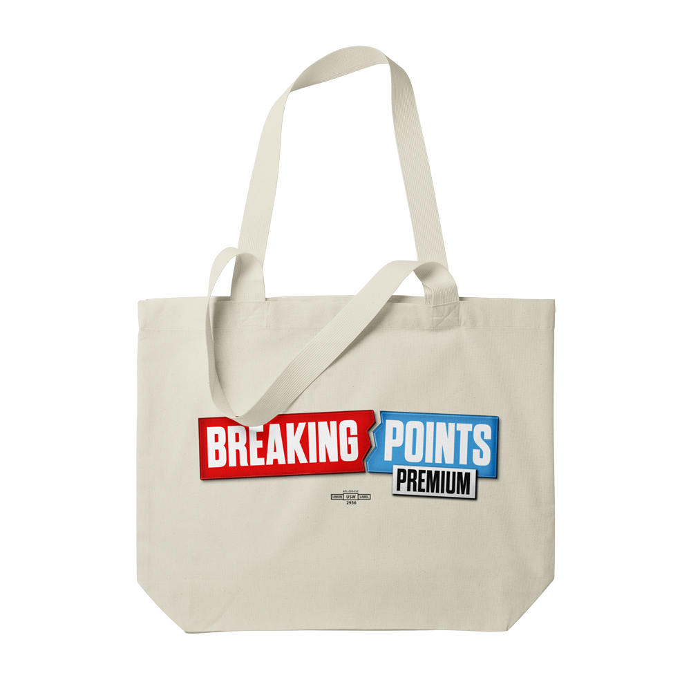 Picture of Premium Tote Bag from Breaking Points Podcast