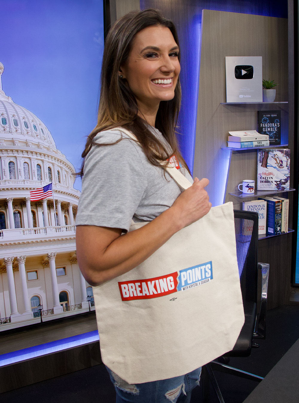 Picture of Breaking Points Tote bag from Breaking Points Podcast