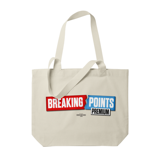 Picture of Premium Tote Bag from Breaking Points Podcast